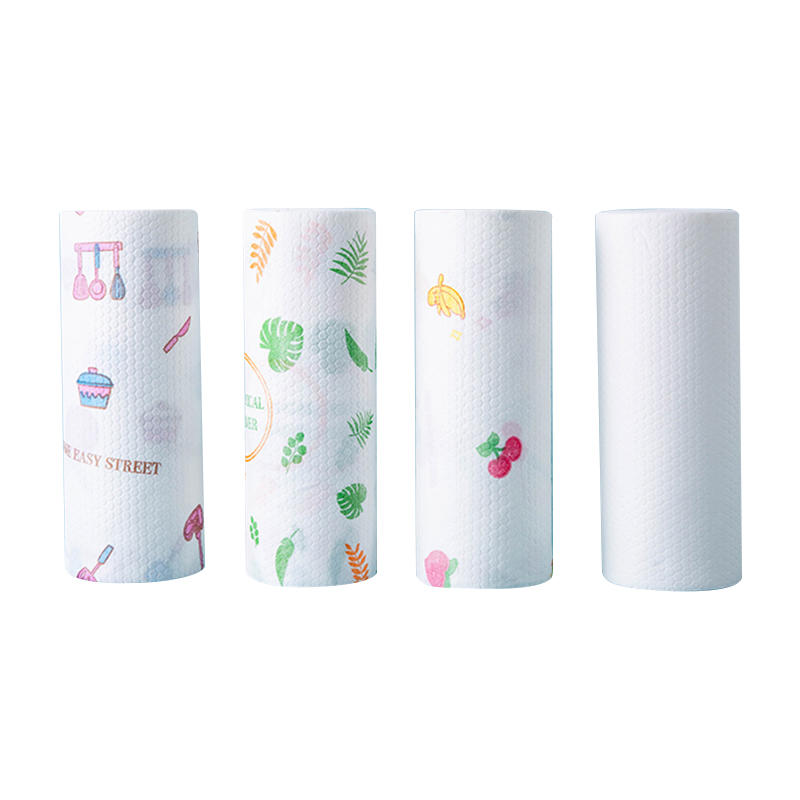 Non-woven Reusable Kitchen Wipes Roll